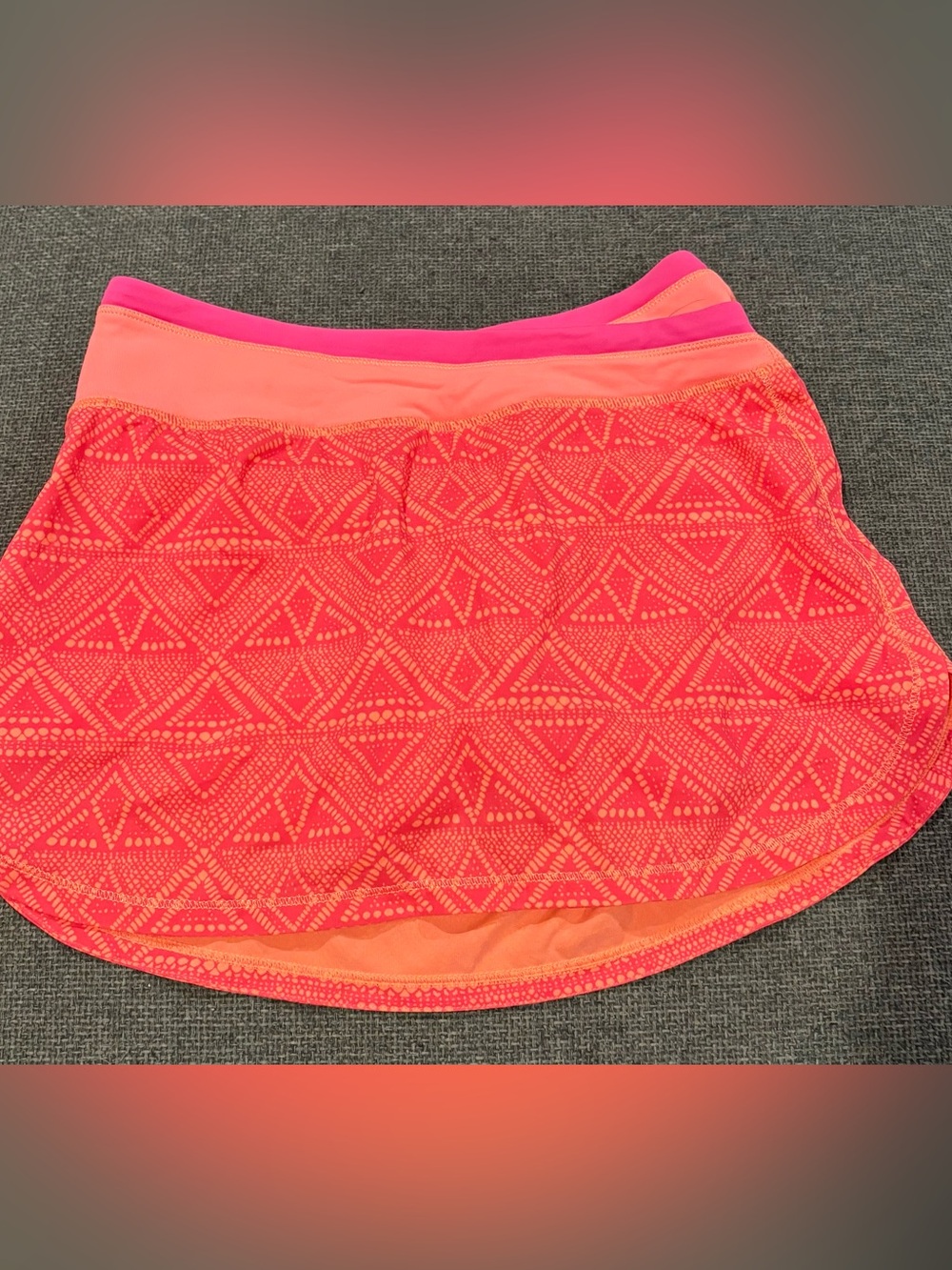 Ivivva girl’s  Pink Coral Active Skort - Lightweight Athletic Skirt